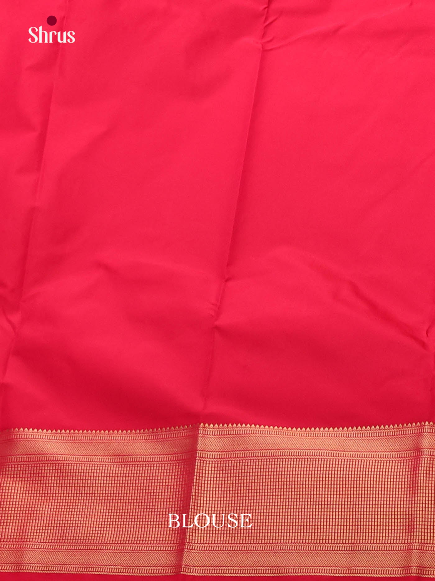 Red - Semi Kanchipuram Saree