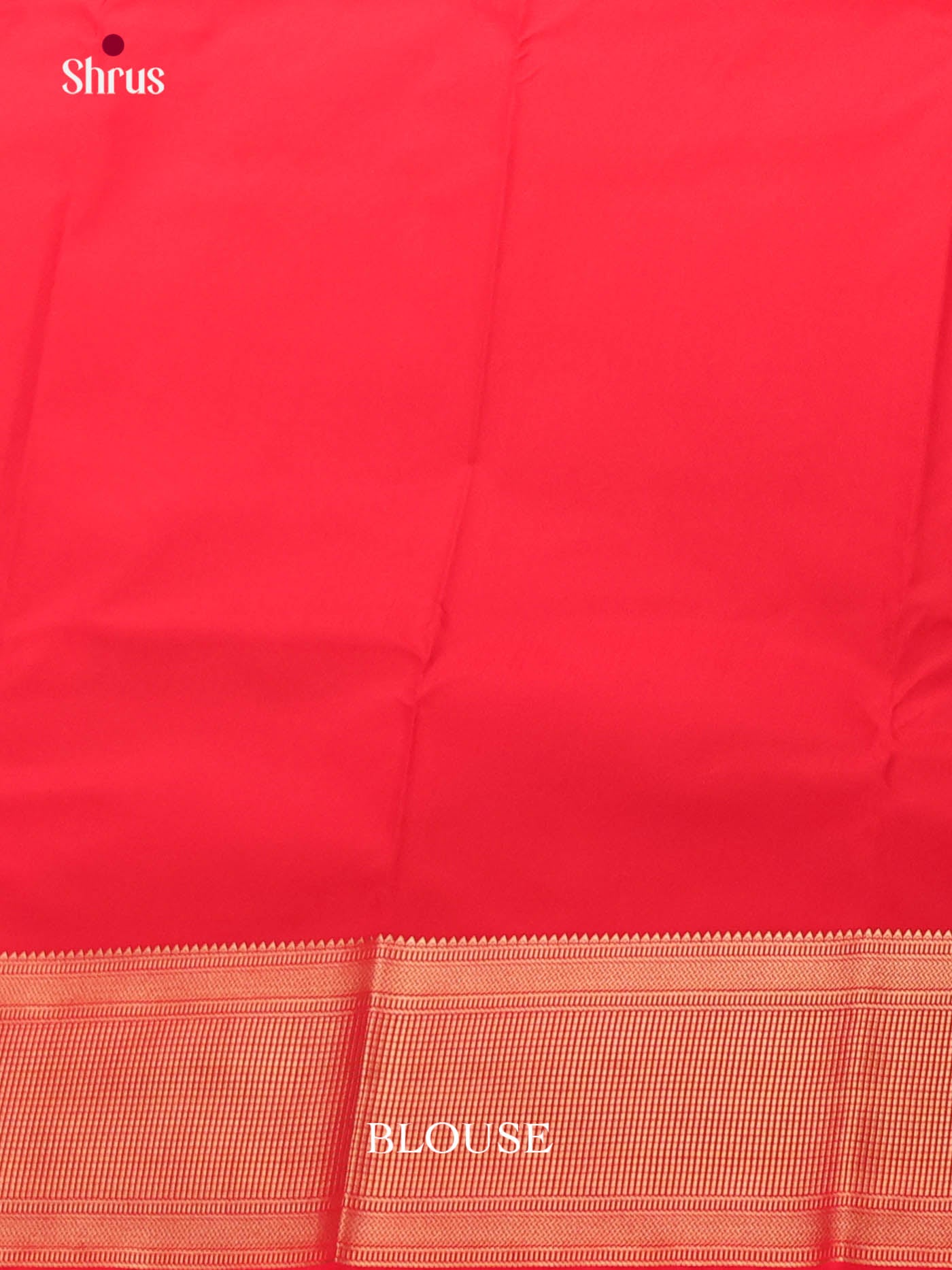 Red - Semi Kanchipuram Saree