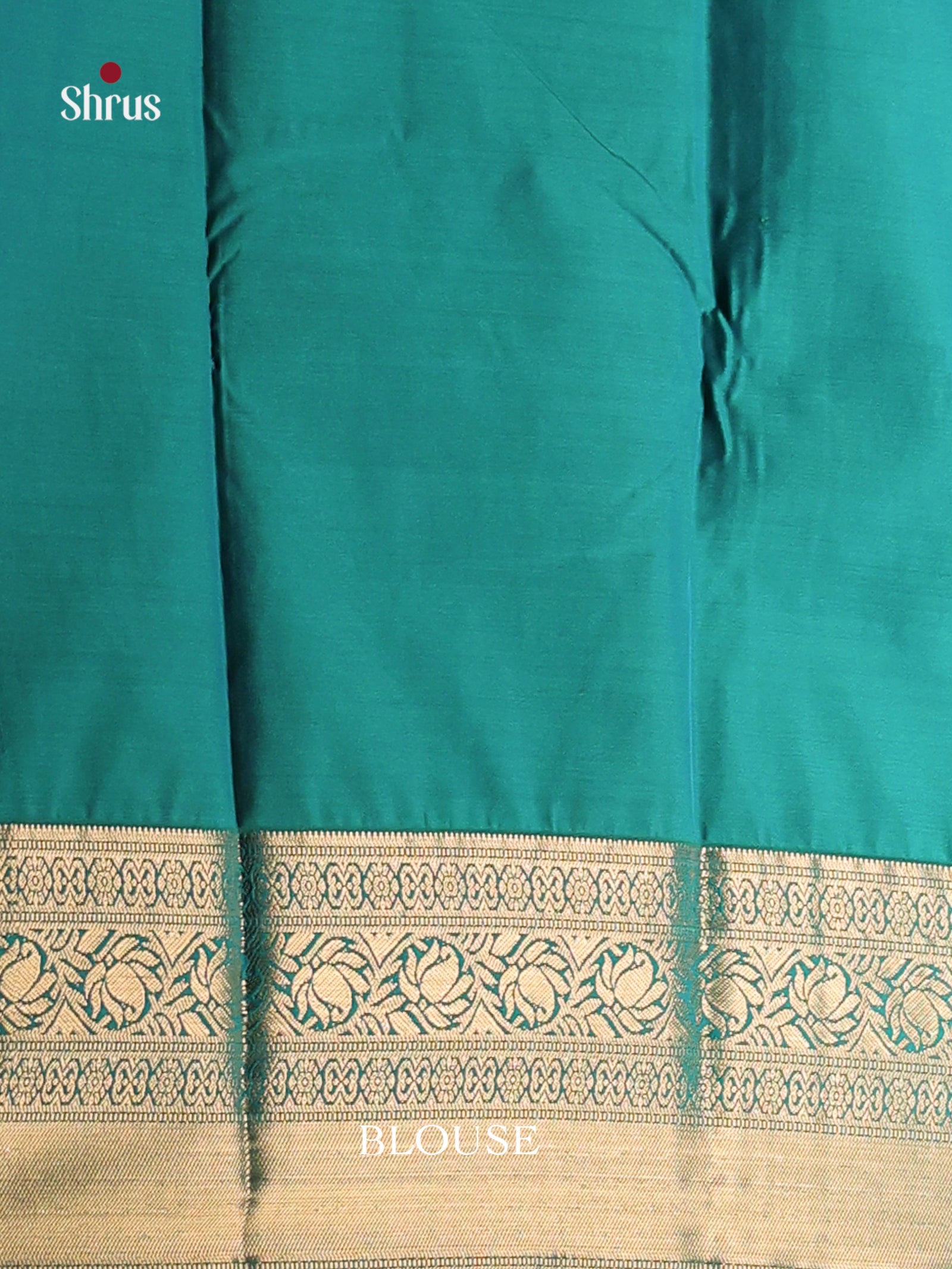 Orange & Green - Semi Kanchipuram Saree