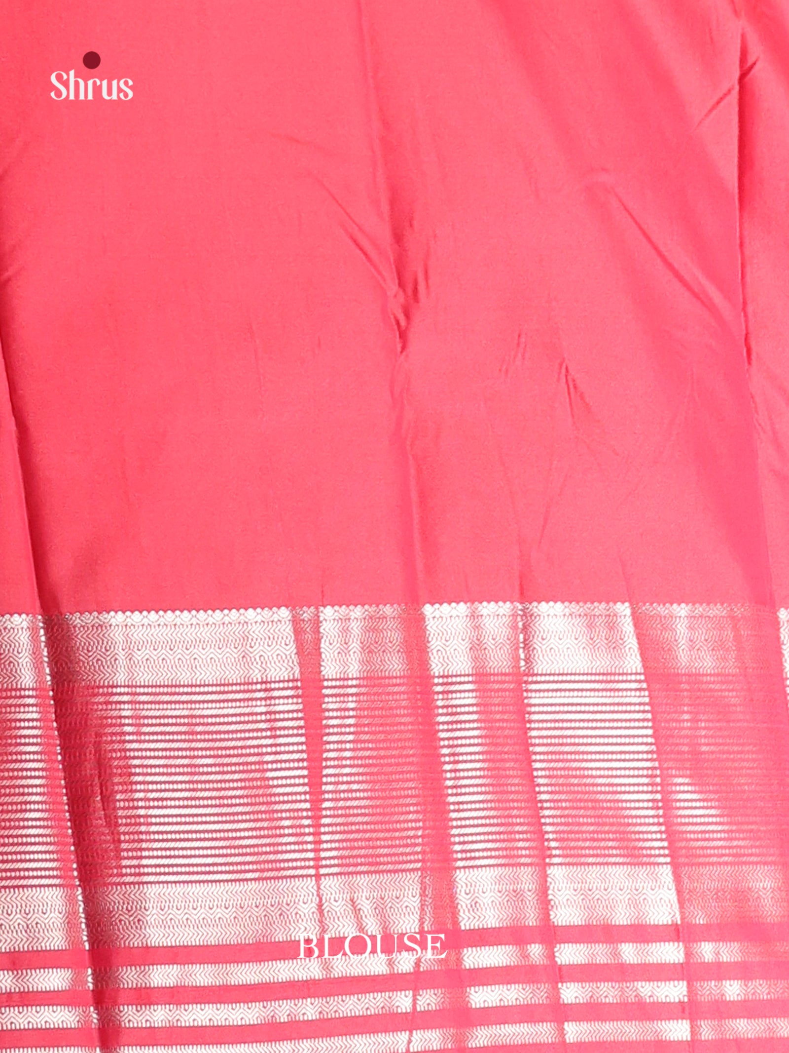 Ice Green & Pink - Semi Kanchipuram Saree