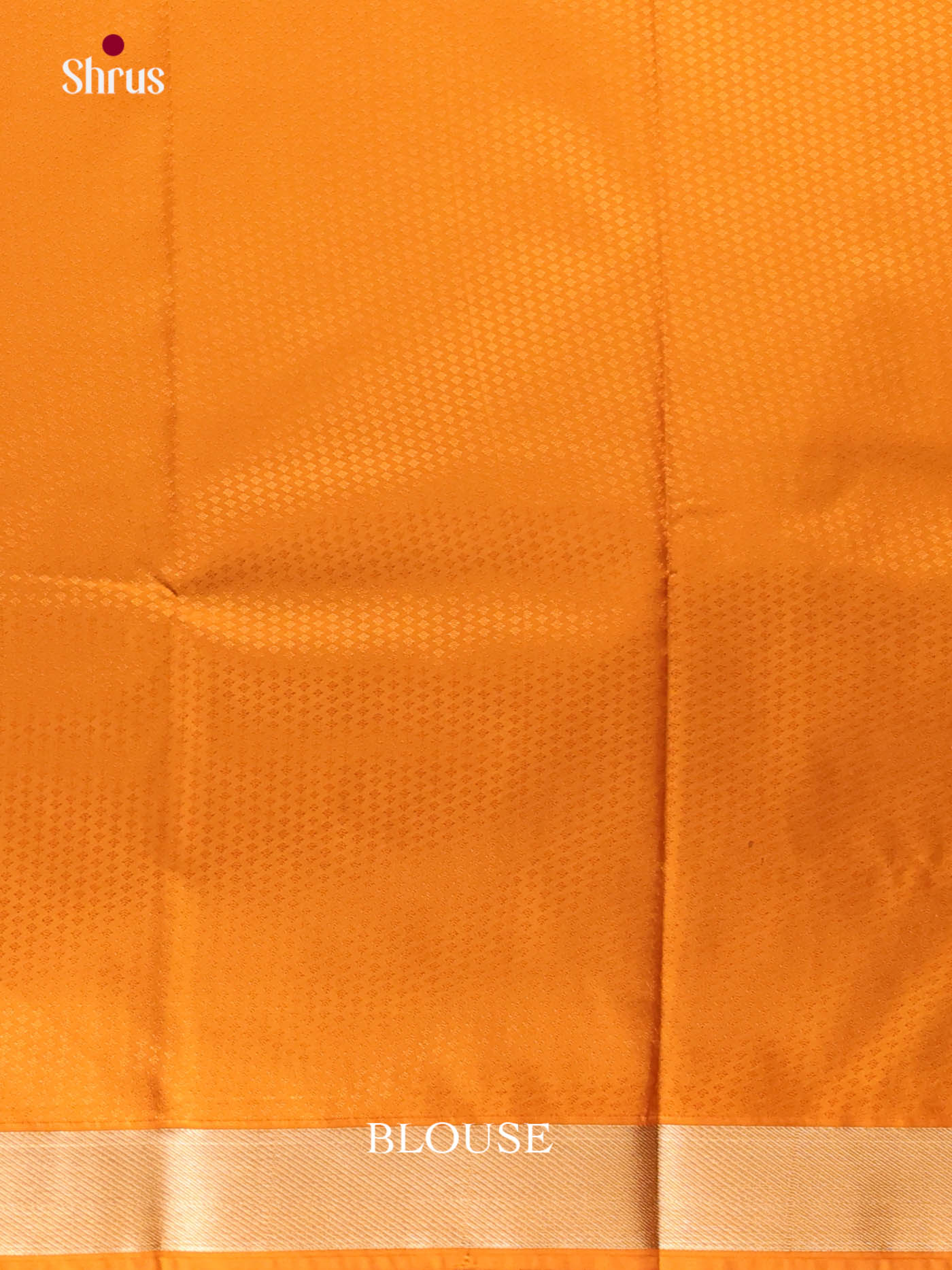 Green & Mustard - Semi Kanchipuram Saree - Shop on Shrus.com