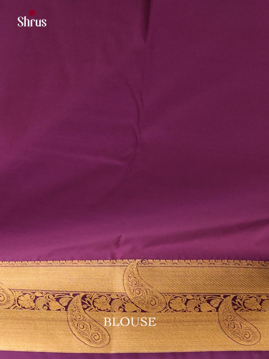 Red & Violet - Semi Kanchipuram Saree