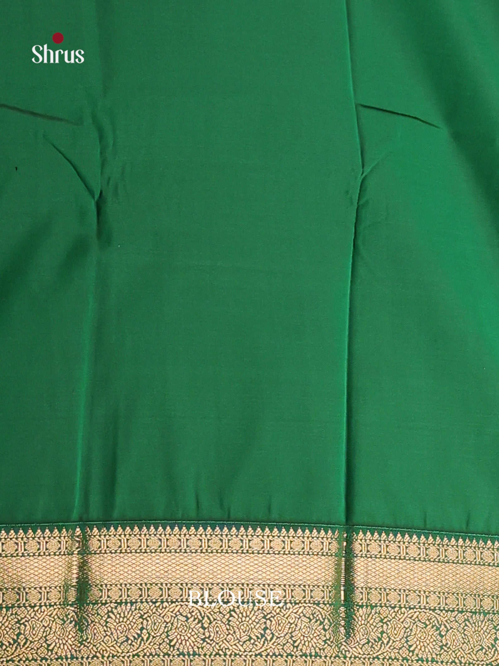 DIS14256 - Semi Kanchipuram Saree - Shop on Shrus.com