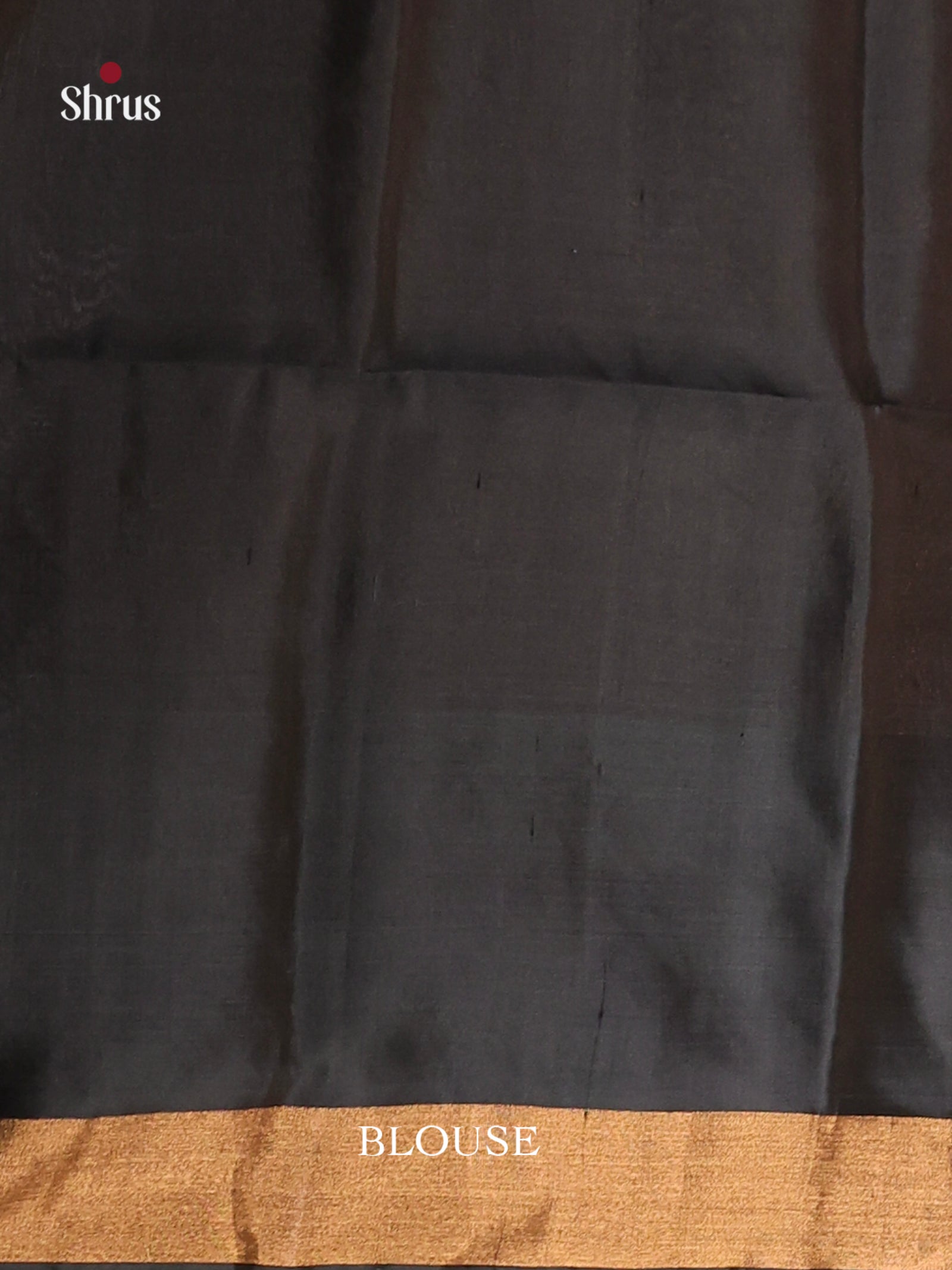 Bold Mustard & Brown Striped Soft Silk Saree With Black Zari Brocade Pallu 1