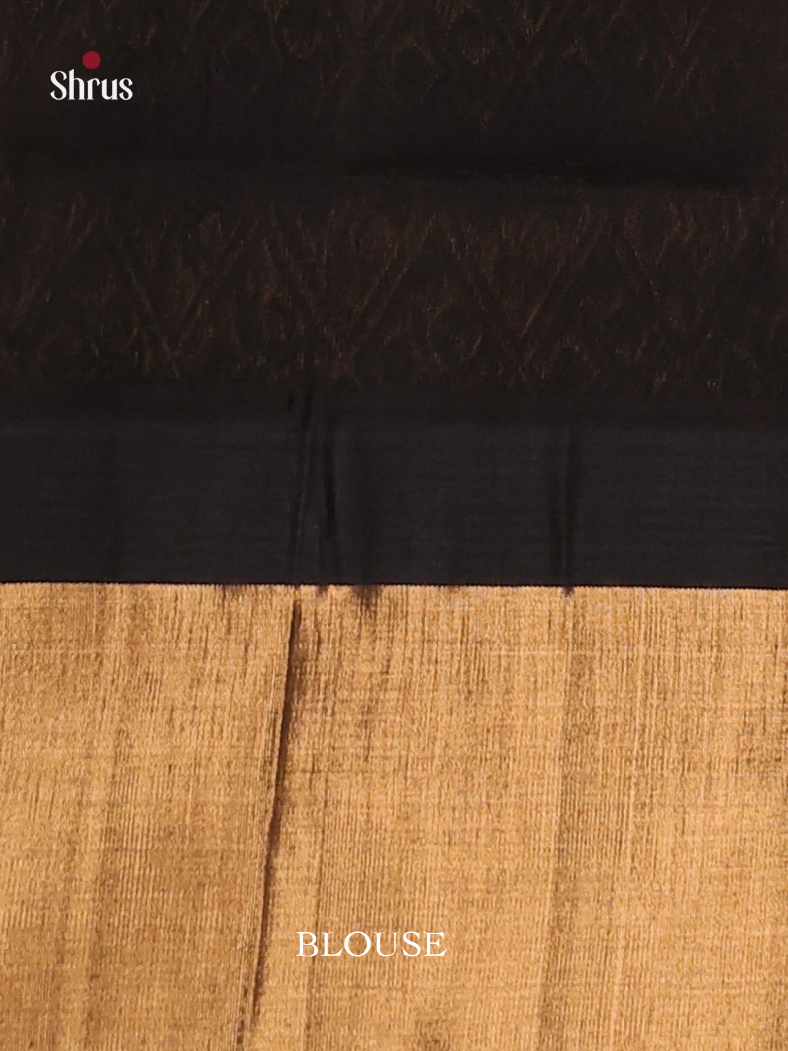 sandle and black temle boarder saree 1