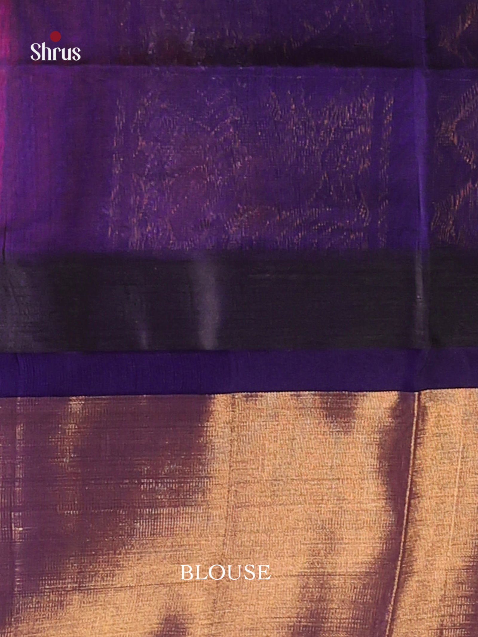 Pink Blue Silk Cotton Saree 1