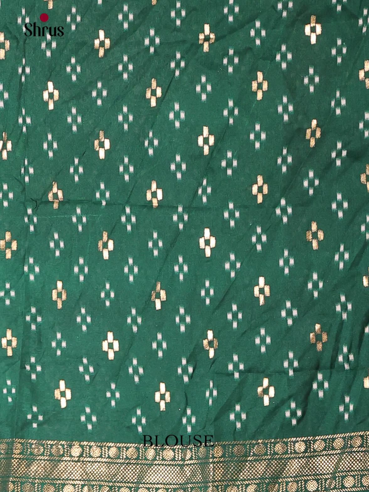 DIS14656 - Semi Ikkat Saree