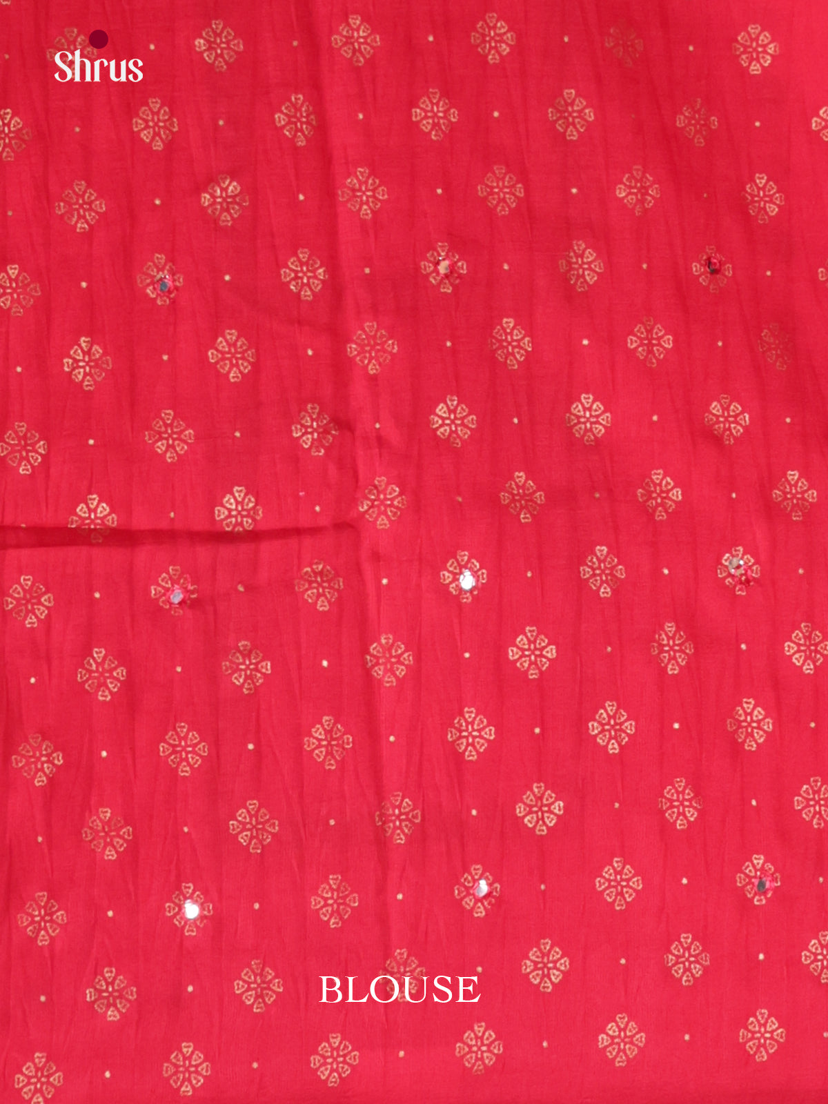 Yellow & Red - Bandhini Saree