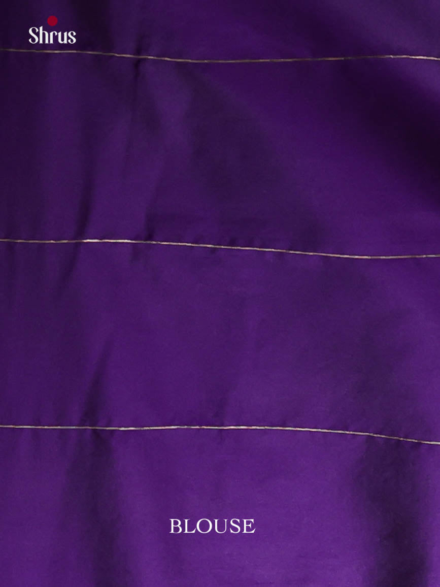Violet - Semi Softsilk Saree