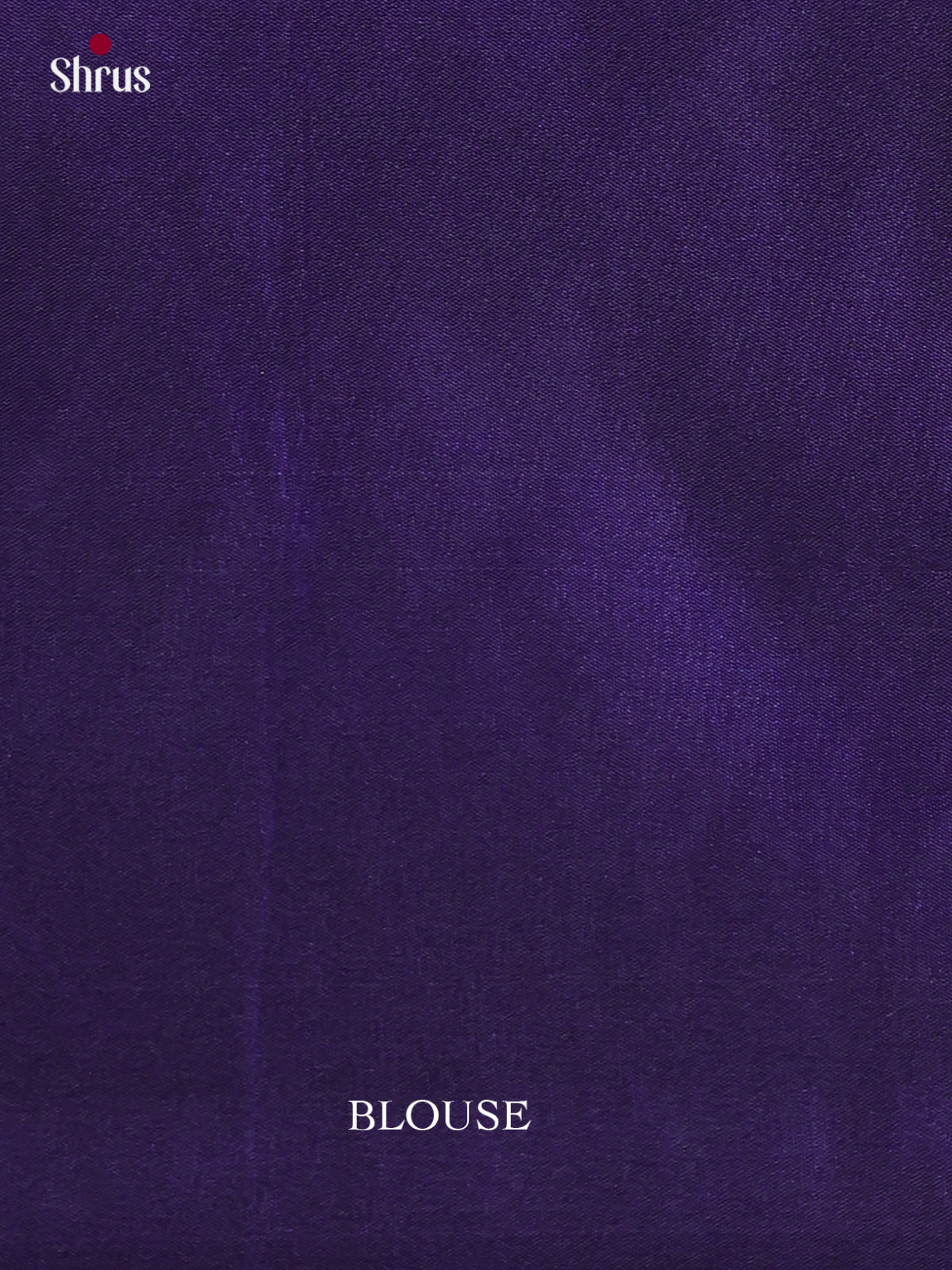 Blue & Purple - Semi Softsilk Saree - Shop on Shrus.com