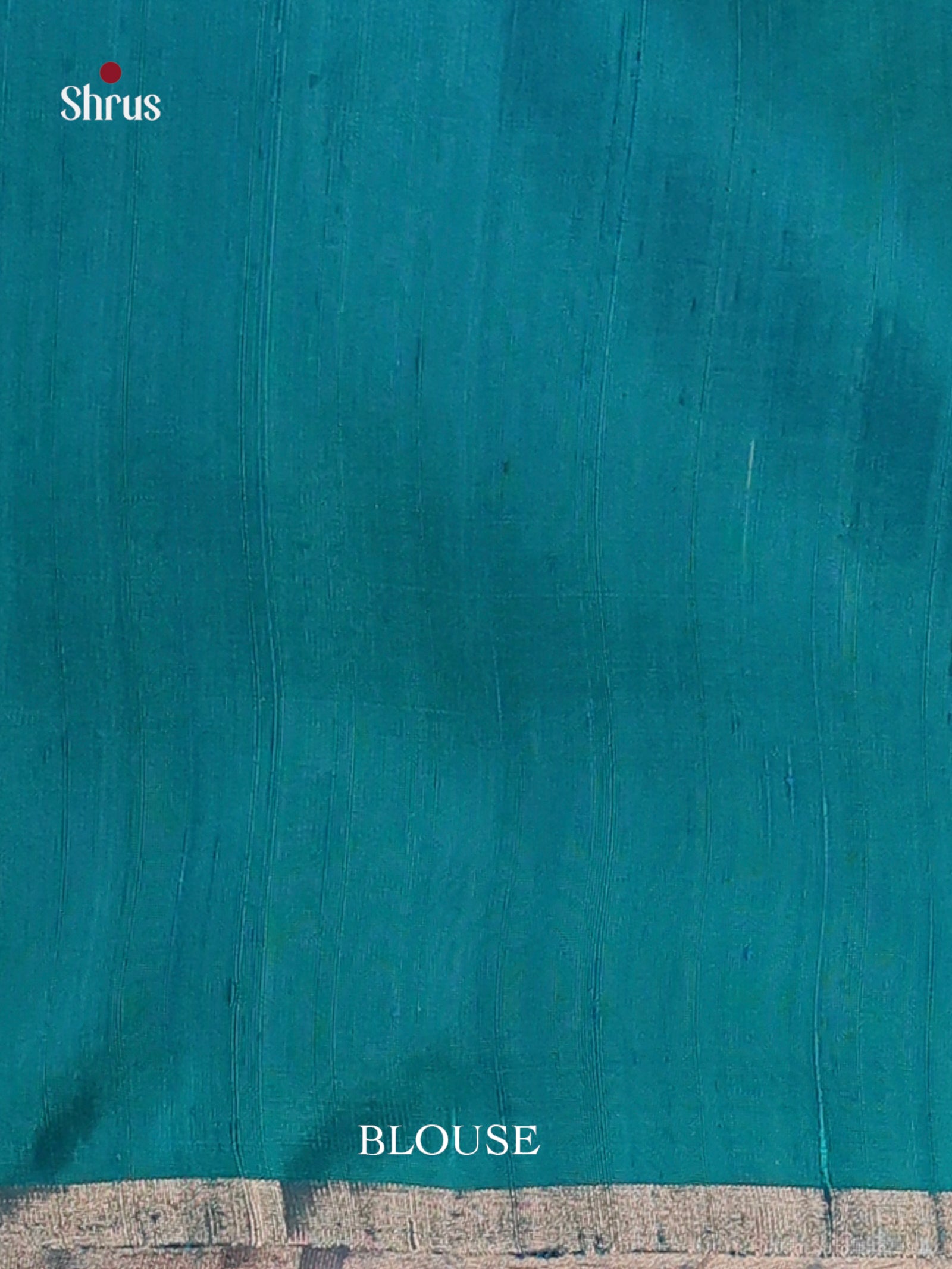 Enchanting Cream Soft Silk Saree with Teal zari border With elephant buttas 2