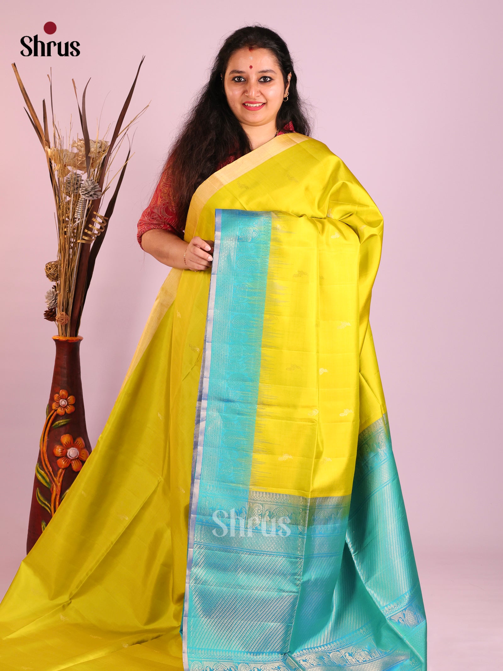 DIS16020 - Soft Silk (HR) Saree