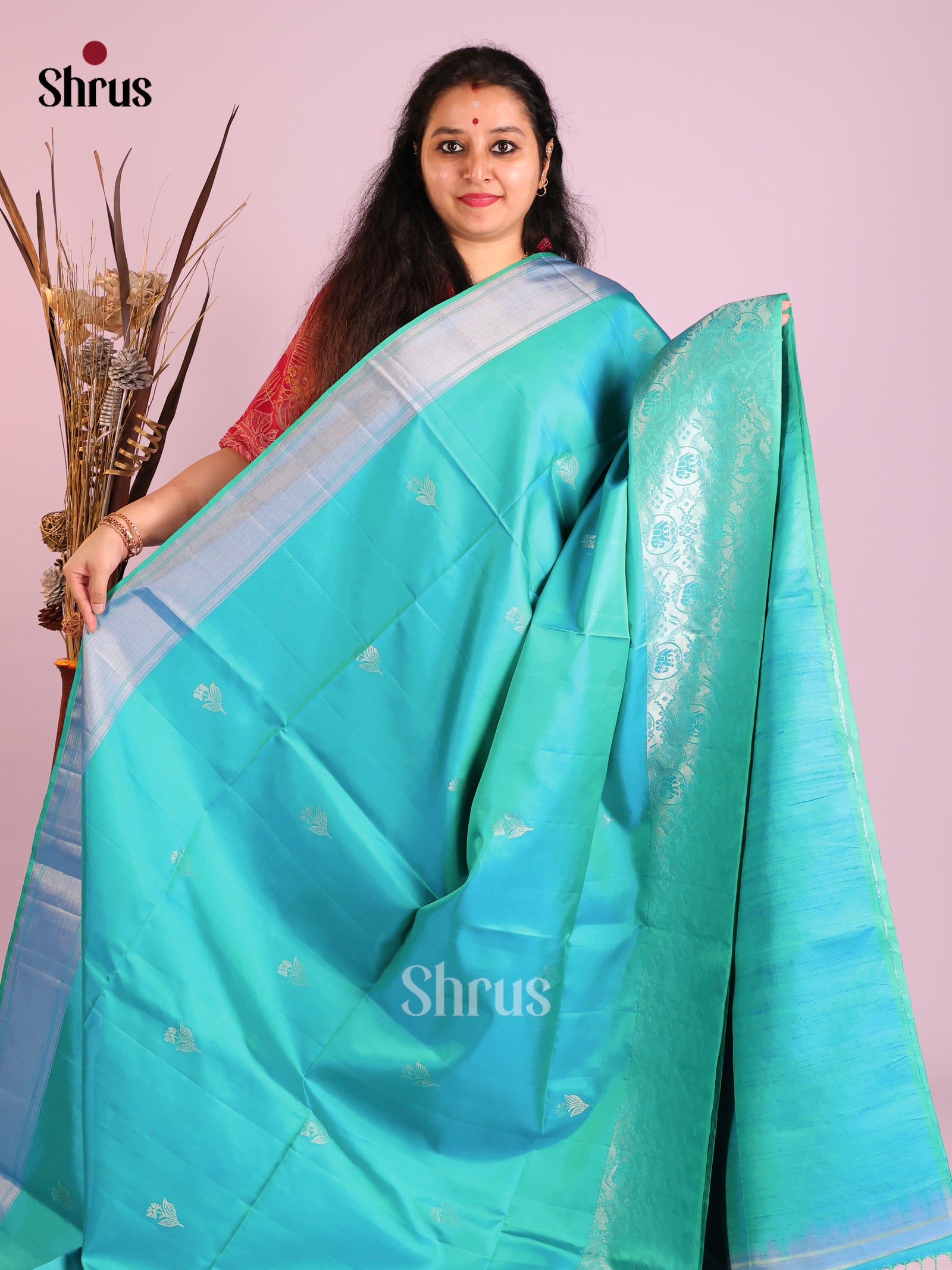 DIS16021 - Soft Silk (HR) Saree - Shop on Shrus.com
