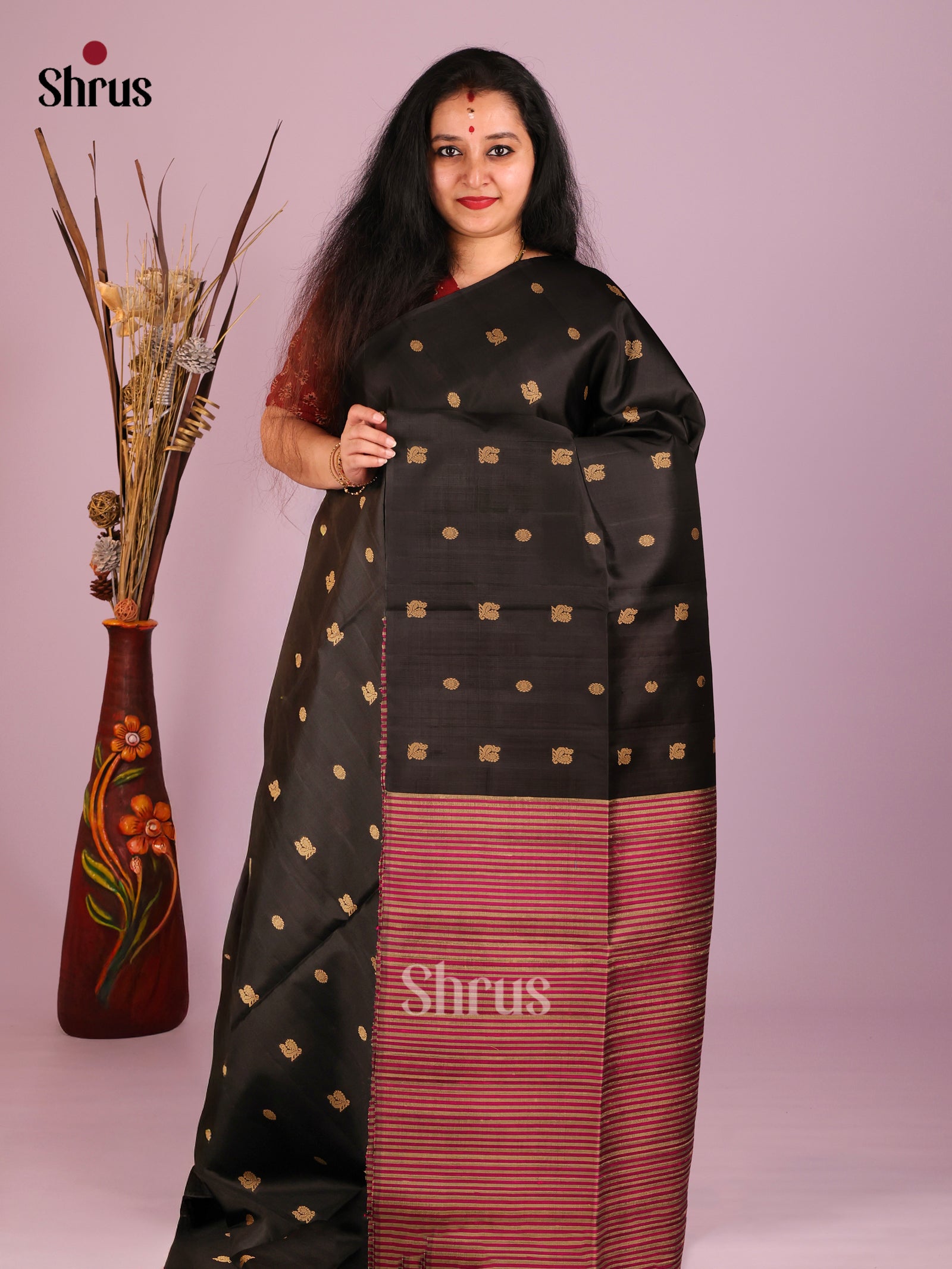 DIS16052 - Soft Silk (HR) Saree