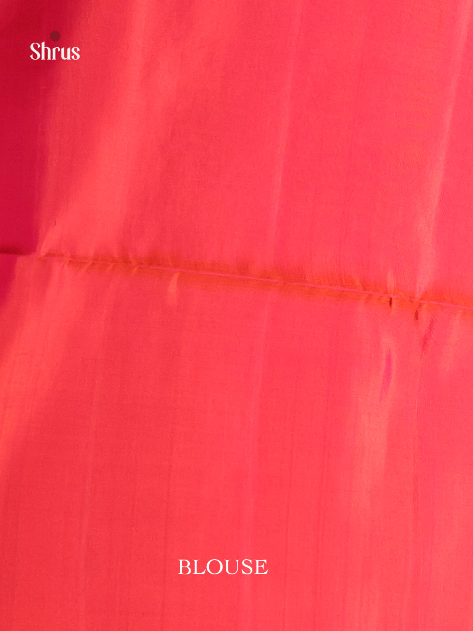 Luminous Coral Pink Soft Silk Saree With Gold Buttas & Peacock Zari Woven Border 2