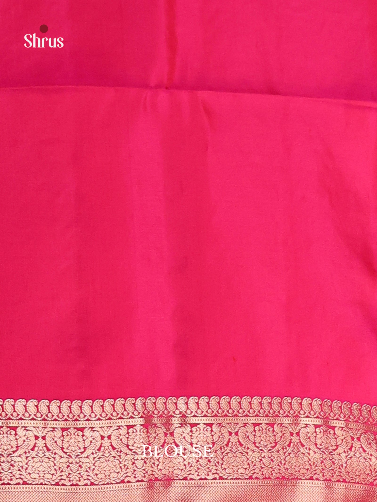 Opulent Pink Soft Silk Saree with zari floral nestling brocade & meenakari detailing 2
