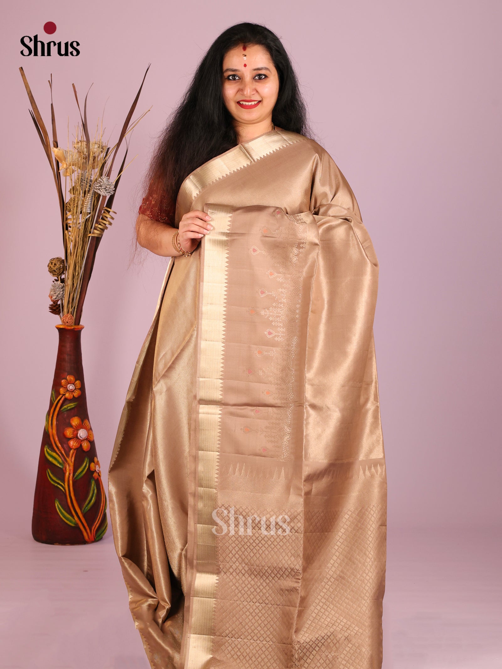 DIS16136 - Soft Silk (HR) Saree - Shop on Shrus.com