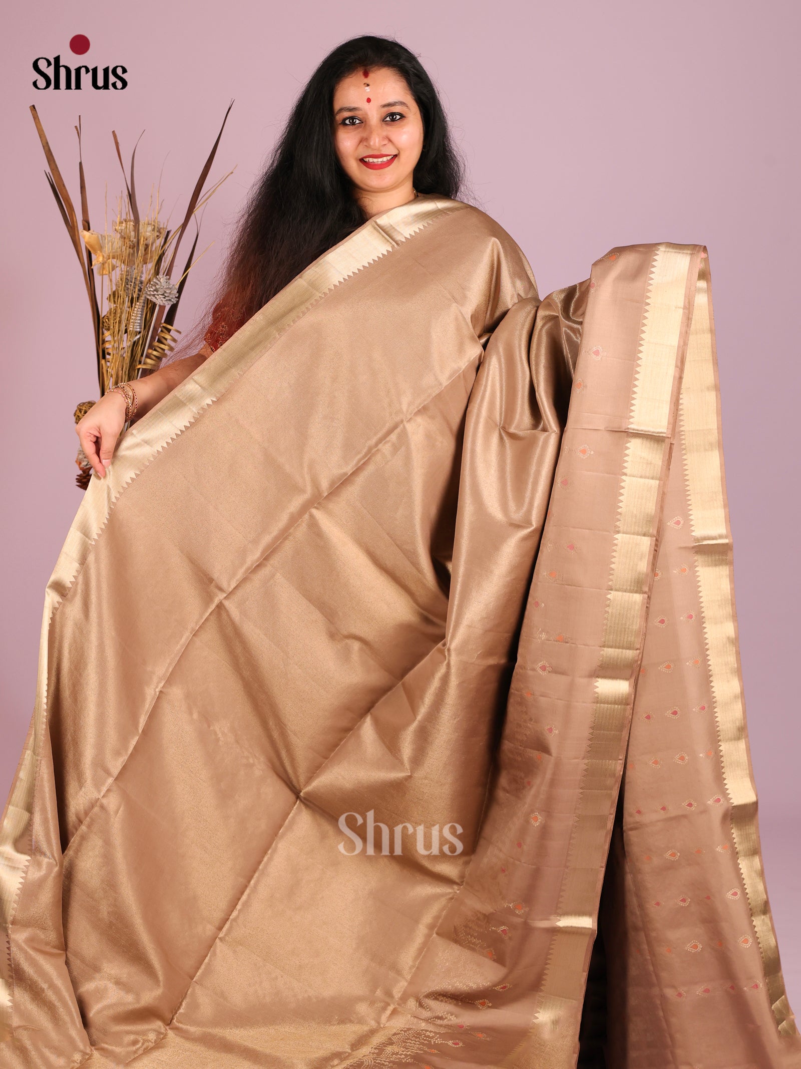 DIS16136 - Soft Silk (HR) Saree - Shop on Shrus.com