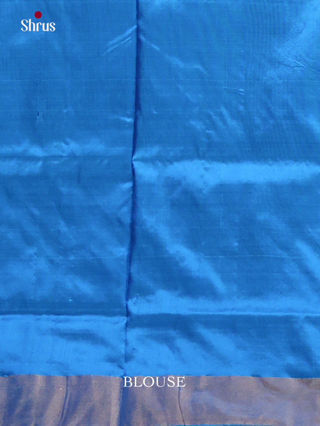 Pink & Blue - Ikkat Silk Saree