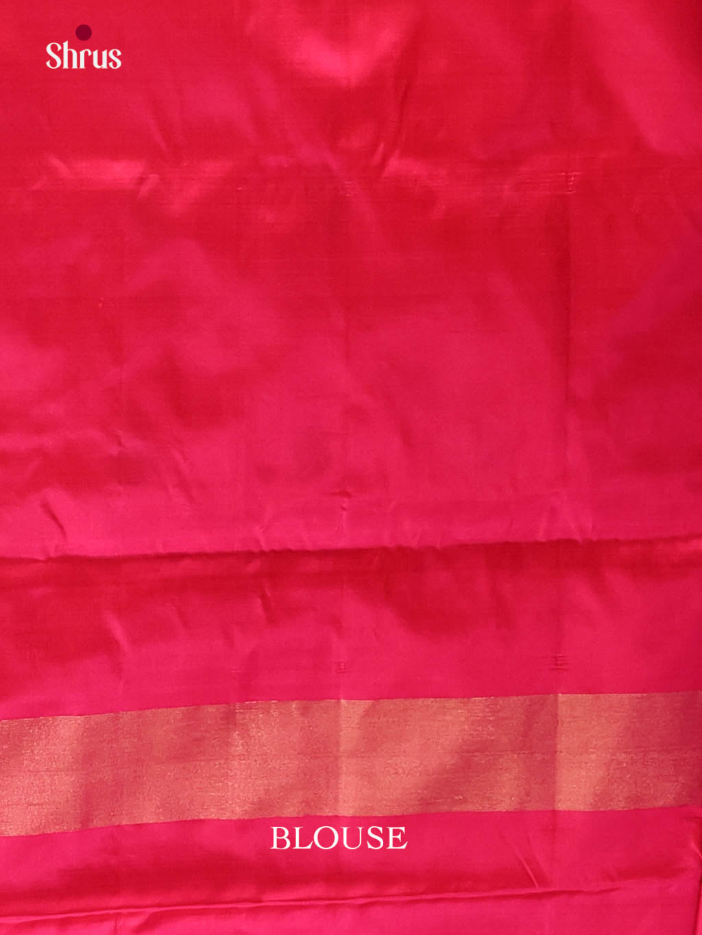 Blue & Reddish Pink - Ikkat Silk Saree