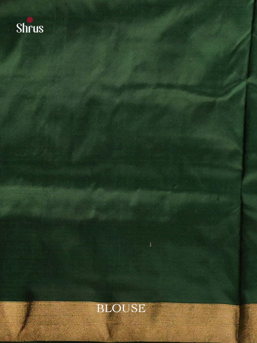 Pretty Pink Ikkat Silk Saree With Green Rettaipet Zari Border