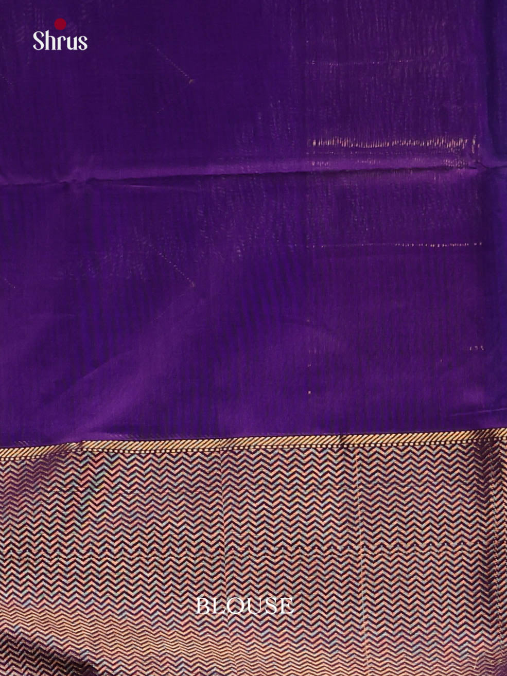 Blue & Violet- Maheshwari silkcotton Saree