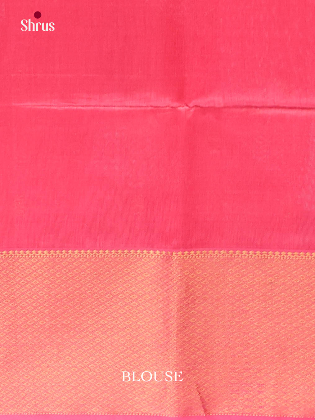pink(Single Tone) - Maheshwari silkcotton Saree - Shop on Shrus.com