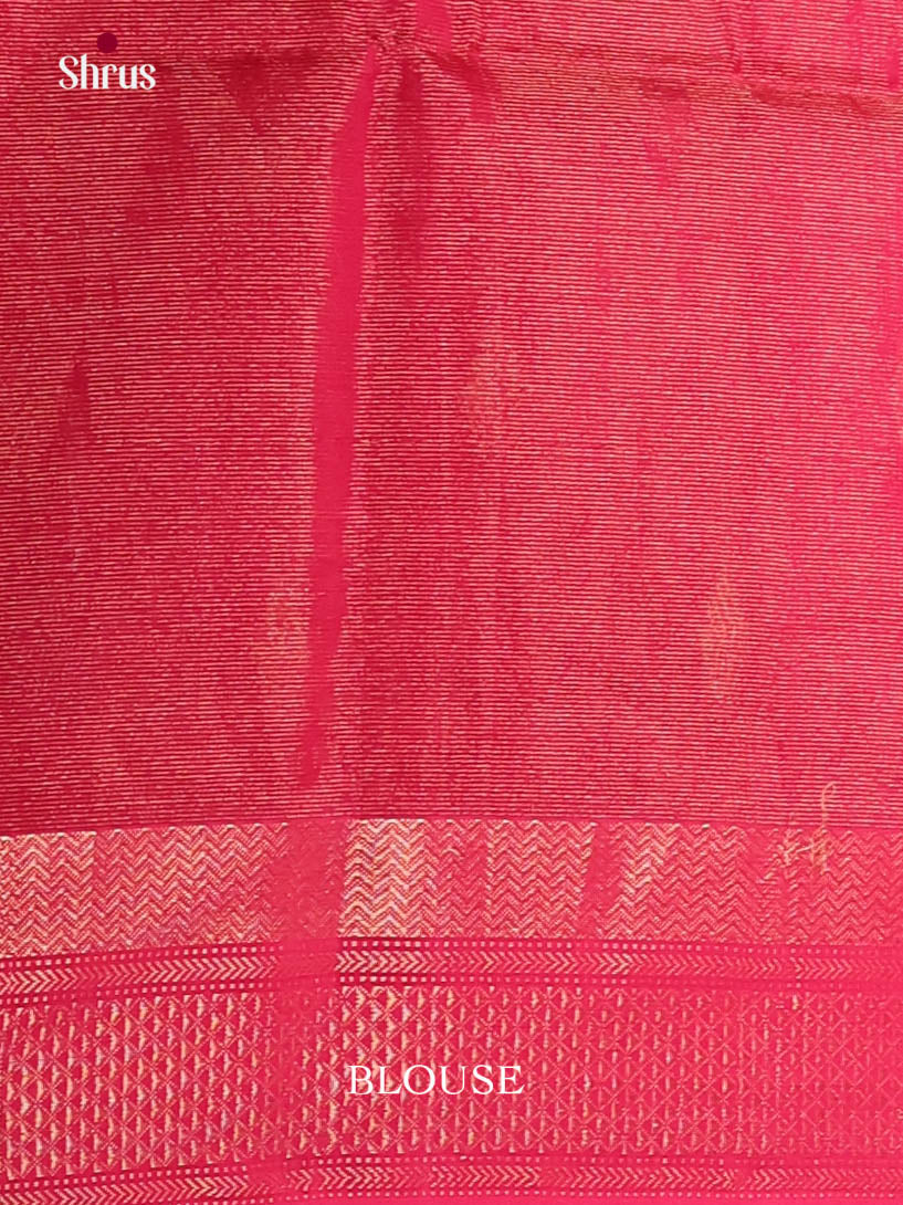 Pink(Single Tone)- Maheshwari silkcotton Saree - Shop on Shrus.com