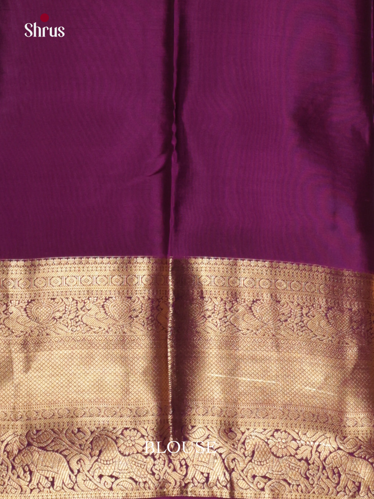 DIS16619 - Kanchipuram-halfpure Saree - Shop on Shrus.com
