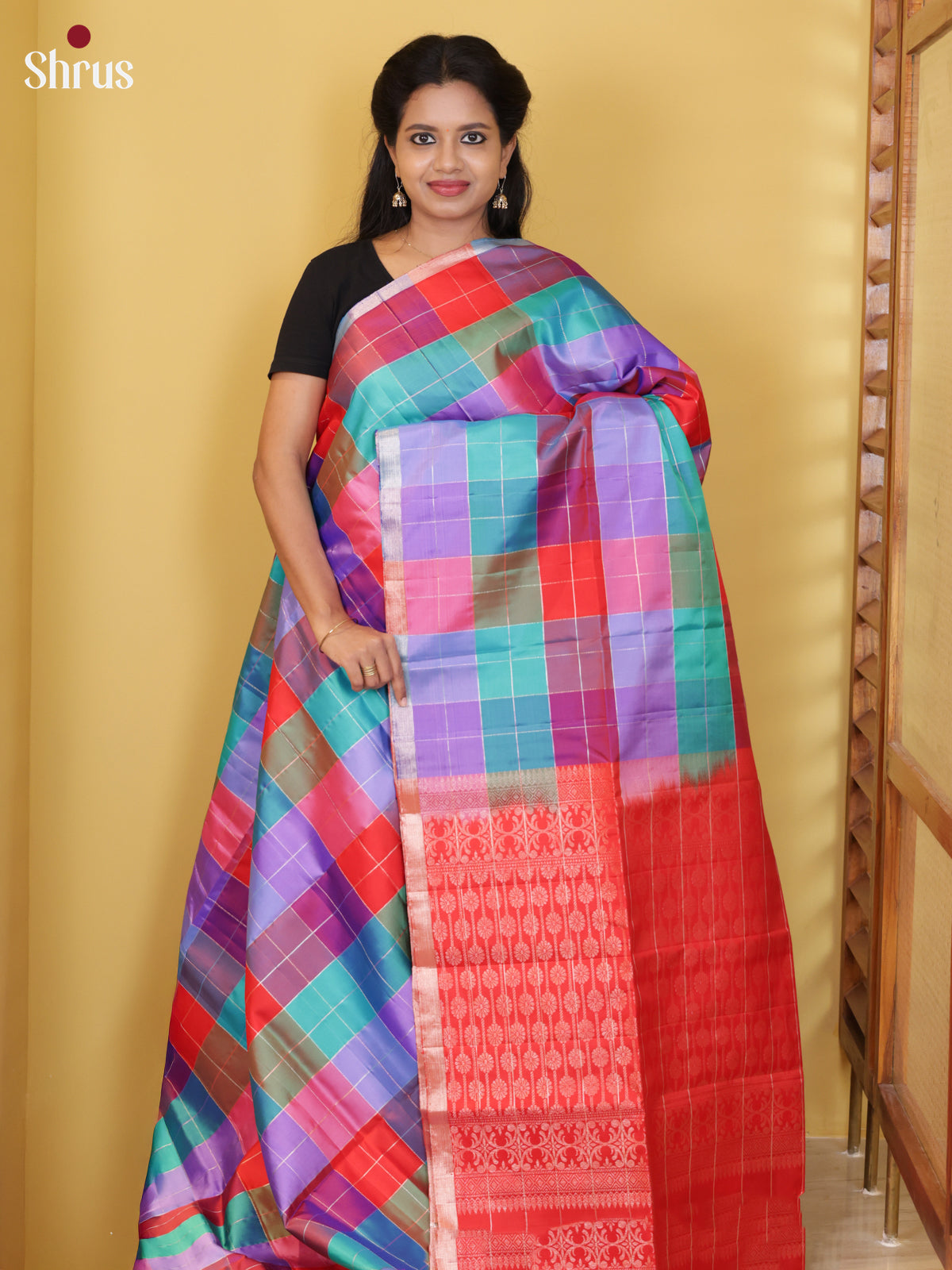 DIS16668 - Soft Silk (HR) Saree - Shop on Shrus.com