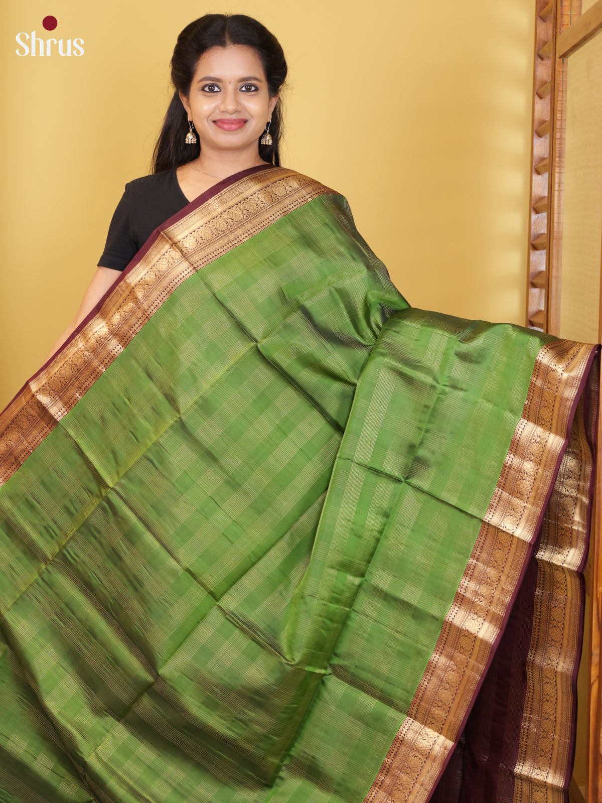 DIS16699 - Soft Silk (HR) Saree - Shop on Shrus.com