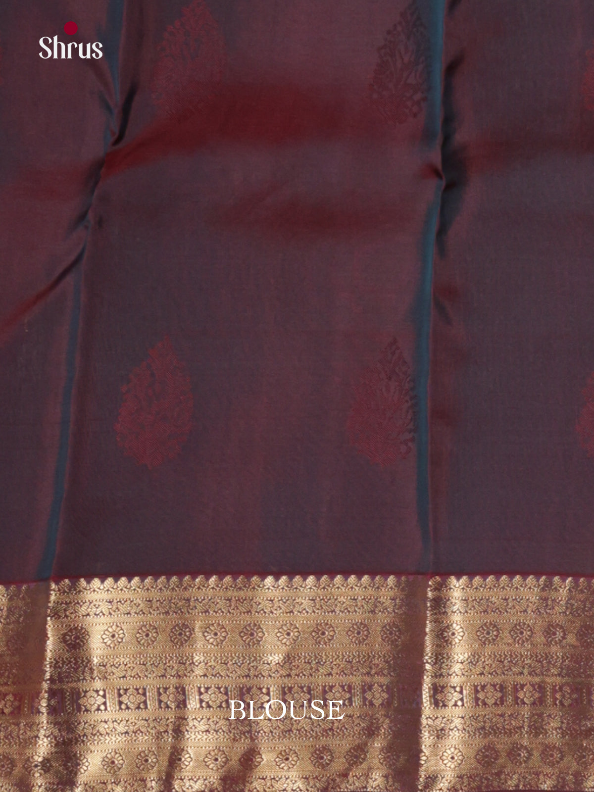 DIS16709 - Kanchipuram-halfpure Saree - Shop on Shrus.com