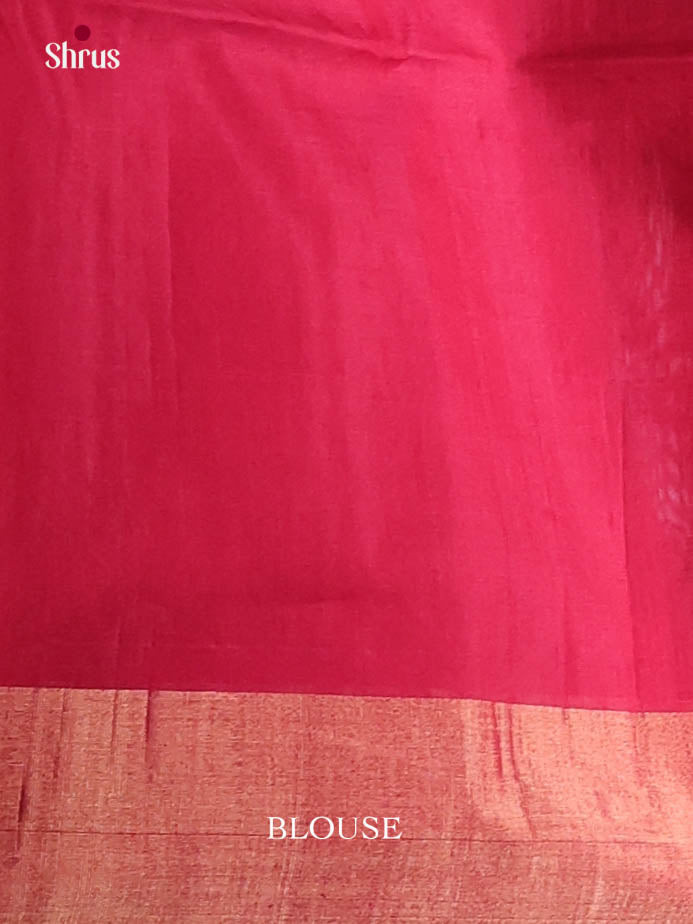 Grey & Maroon - Pochampally sico Saree - Shop on Shrus.com