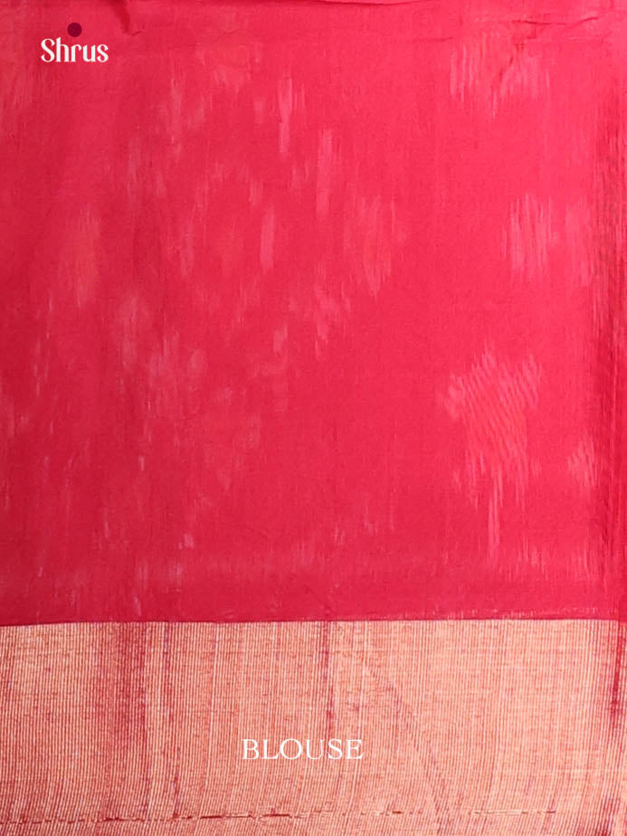 Grey & Maroon - Pochampally sico Saree - Shop on Shrus.com