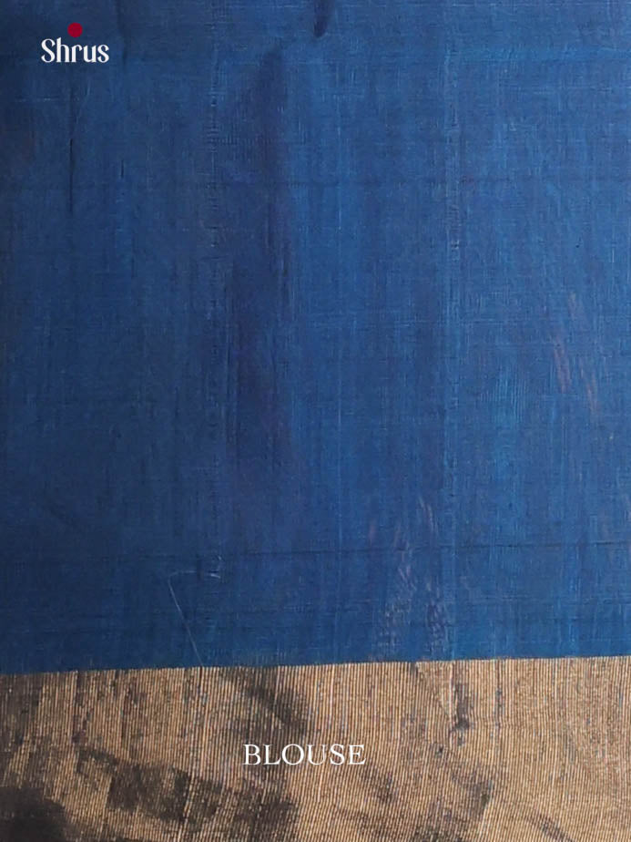 Pink & Blue - Pochampally sico Saree - Shop on Shrus.com