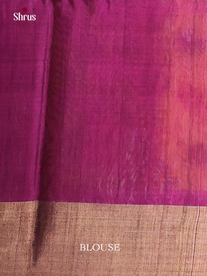 Yellow & Purple - Pochampally sico Saree