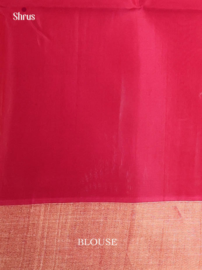 Green & Maroon- Pochampally sico Saree