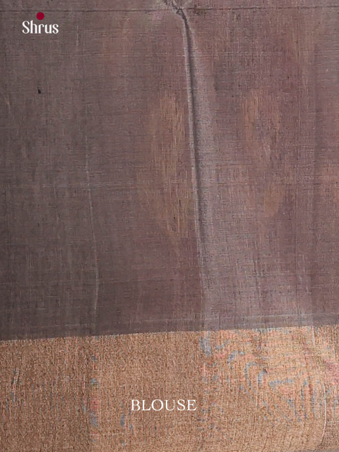 Arakku Maroon & Grey - Pochampally sico Saree