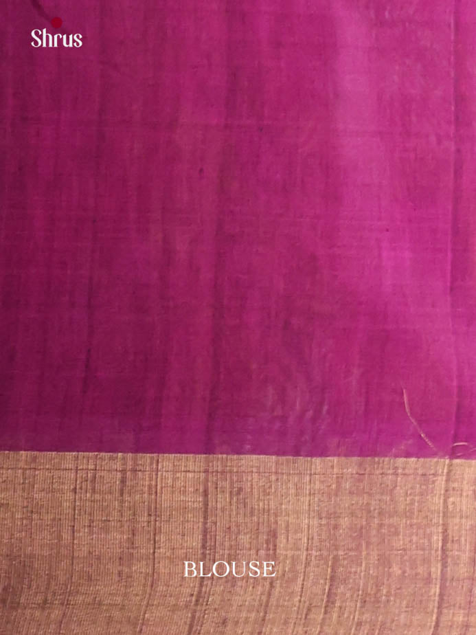 Yellow & Purple - Pochampally sico Saree