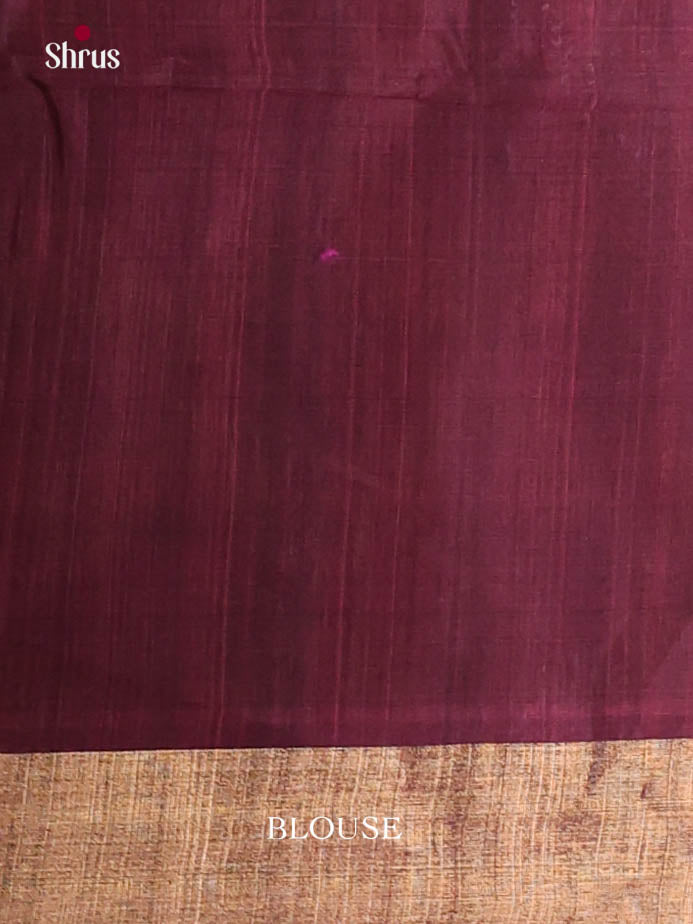 Yellow & Maroon- Pochampally sico Saree