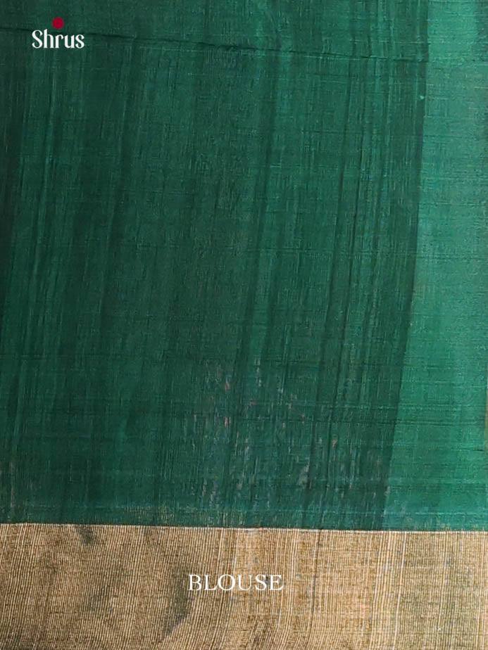 Maroon & Green - Pochampally sico Saree