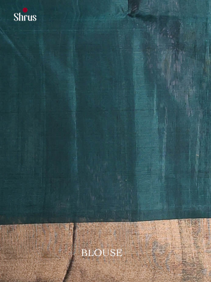 Grey & Green - Pochampally sico Saree - Shop on Shrus.com