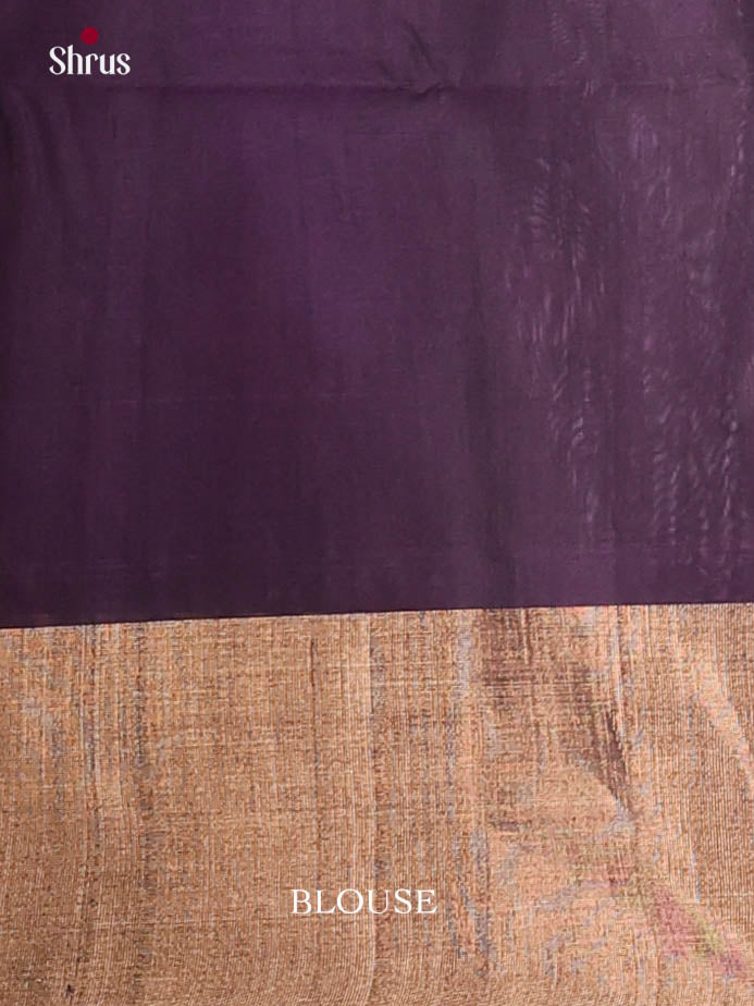 Peacock Green & Violet - Pochampally sico Saree - Shop on Shrus.com