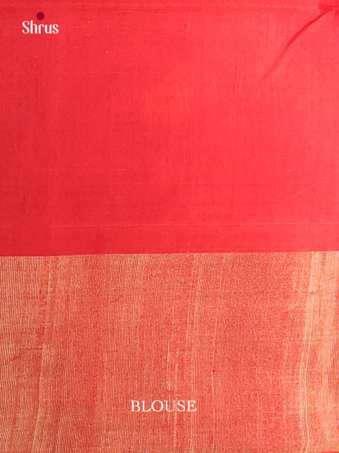 Black & Red- Pochampally sico Saree