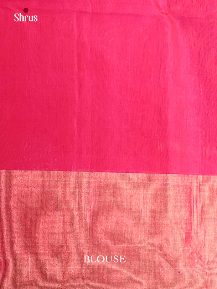 Blue & Pink - Pochampally sico Saree
