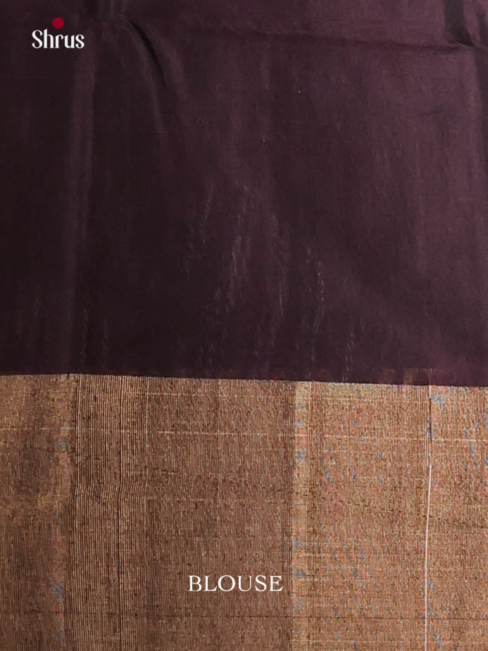 Green & Brown - Pochampally sico Saree