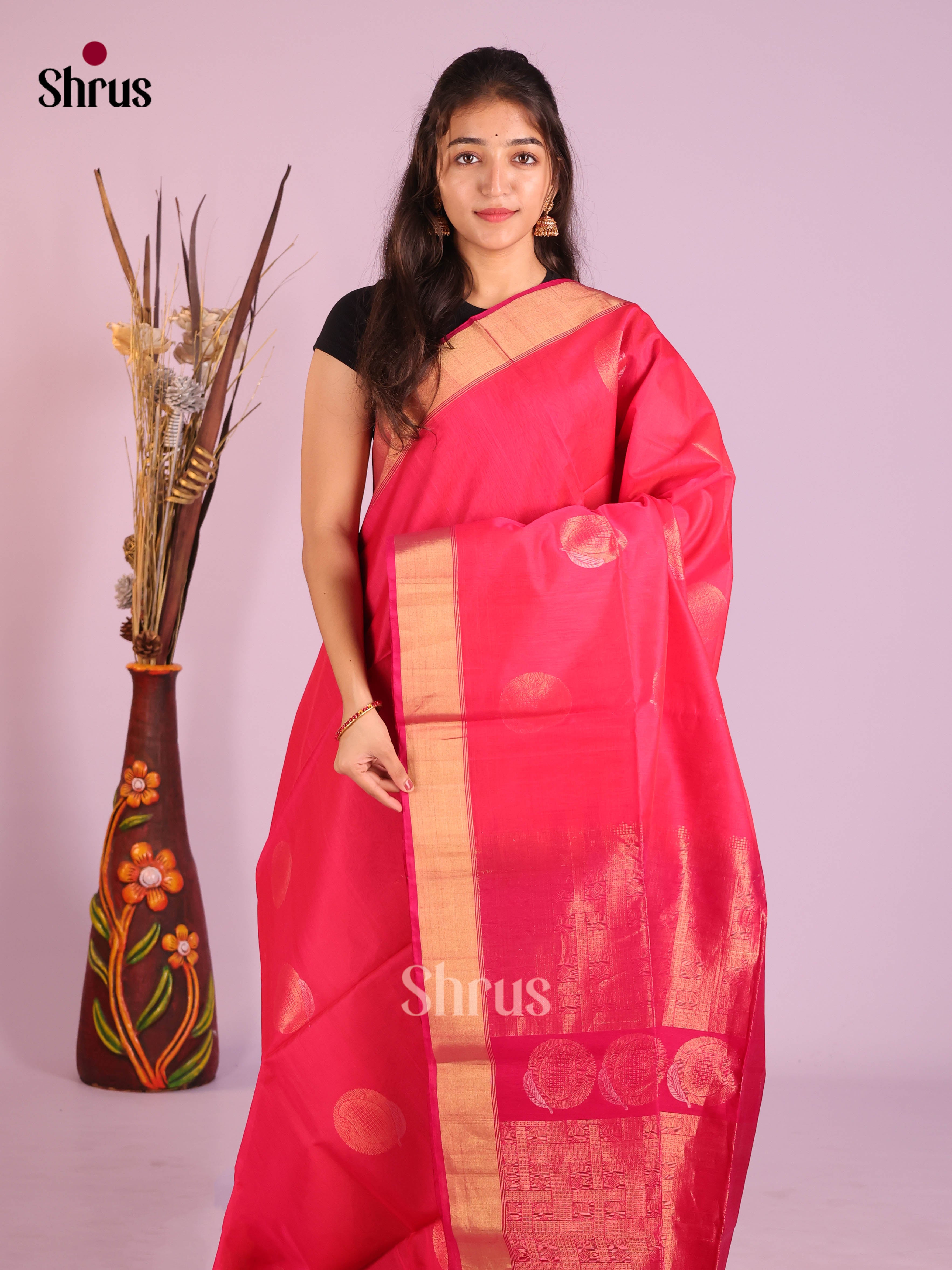 Pink -Timeless Silk Cotton Saree