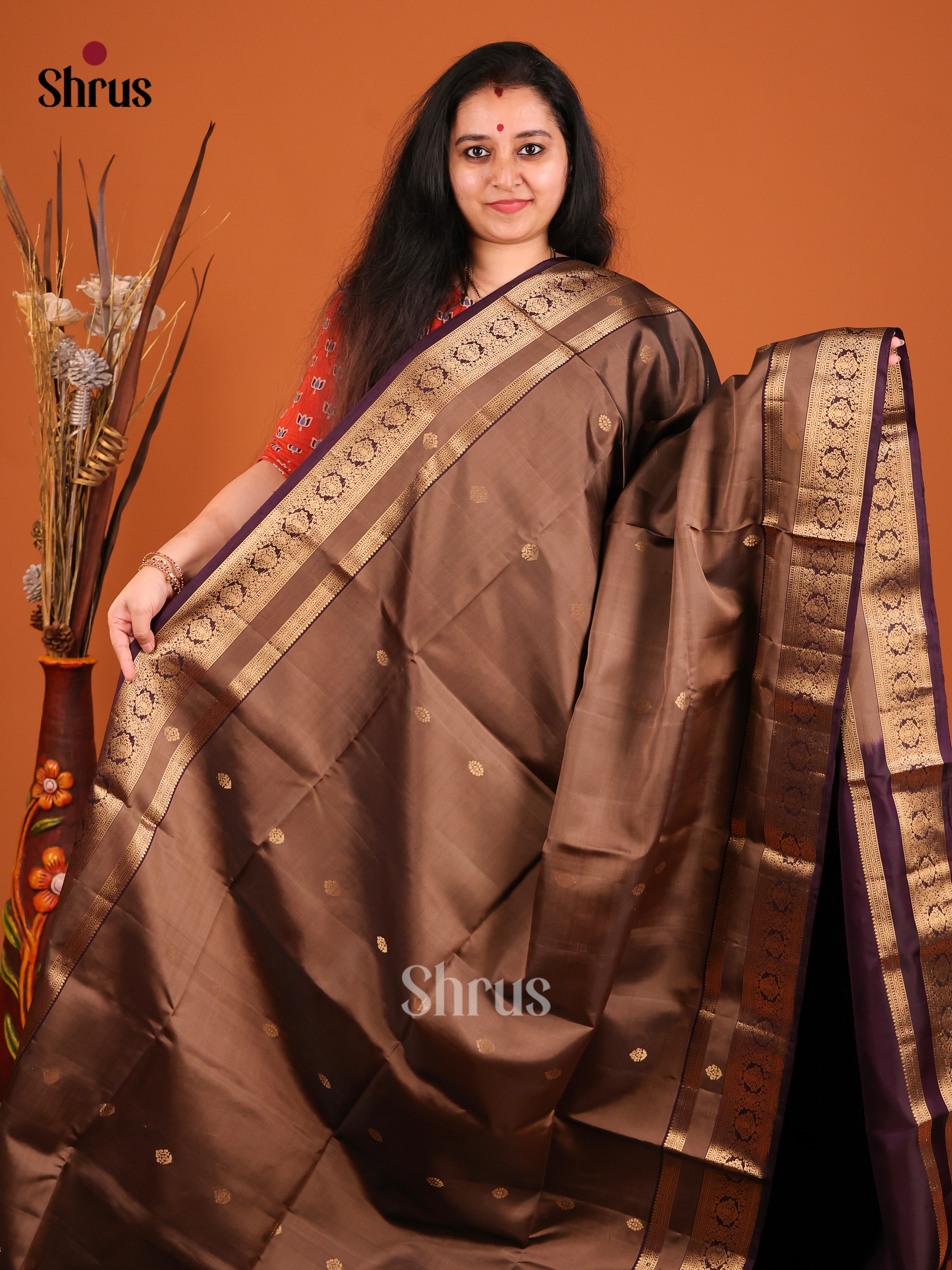 DIS16977 - Soft Silk (HR) Saree - Shop on Shrus.com