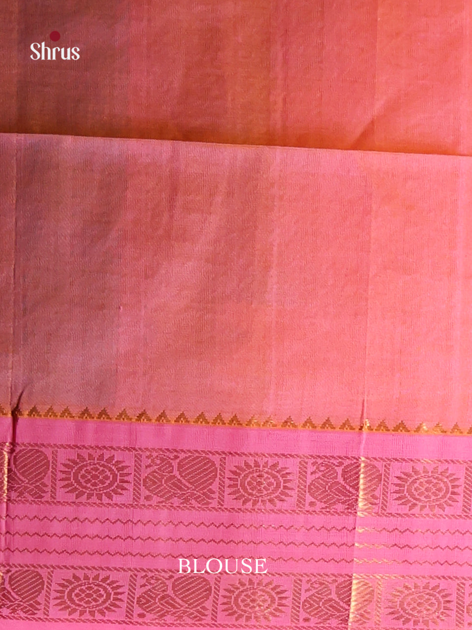 DIS17196 - Korvai-kattams Saree - Shop on Shrus.com