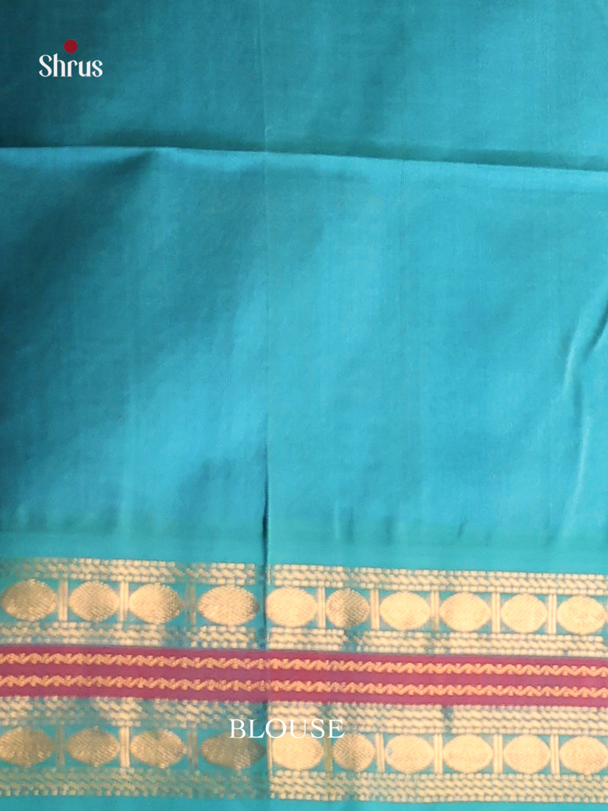 DIS17214 - Korvai-Small border Saree - Shop on Shrus.com